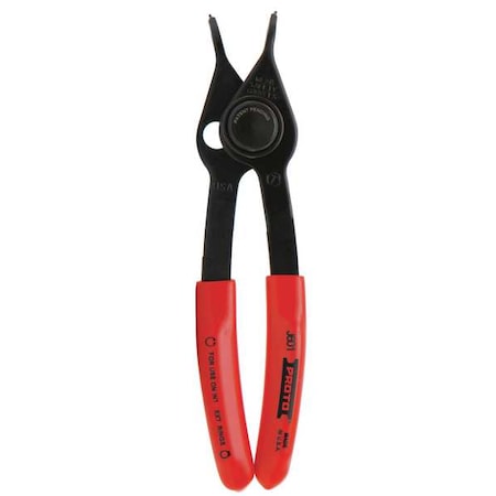 Proto Retaining Ring Plier, Fixed Tip, 5-3/4" L J601