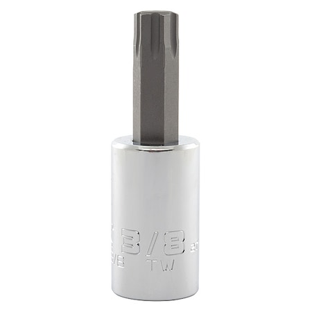 Proto 1/2 in Drive Hex Socket Bit SAE 3/8 in Tip, 2 3/4 in L J5441R-3/8