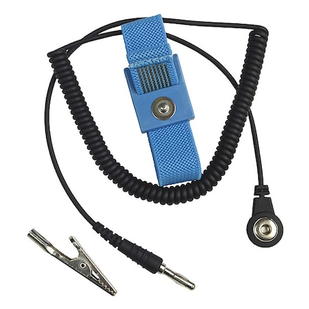 ！！雨蛙さま専用！！ Scs Wrist Strap, Adjustable, Blue, Nylon ECWS61M-1 | Zoro