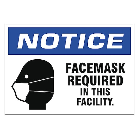 Zoro Select Adhesive Safety Sign, N513-710-V N513-710-V