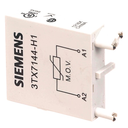 Siemens A size MOV suppressor A size MOV suppres 3TX7144-H1