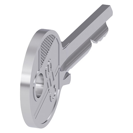 Siemens Key, SSG10 Key Code, Silver 3SU19500FP800AA0