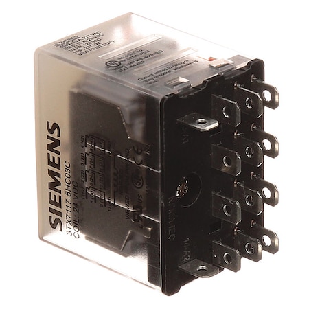 Siemens Plug-In, Plug-In Relay, Square, 15 A, 14 Pins 3TX7117-5HC03C