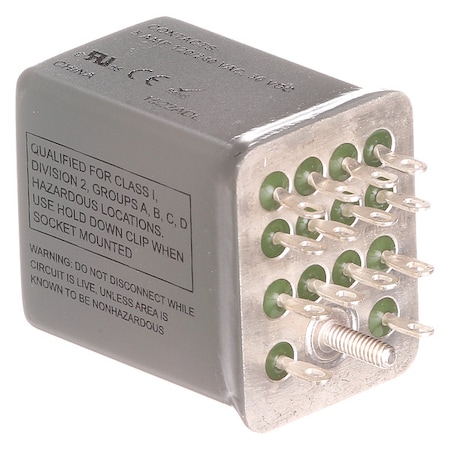 Siemens Plug-In, Plug-In Relay, Square, 5 A, 14 Pins 3TX7127-3HC03