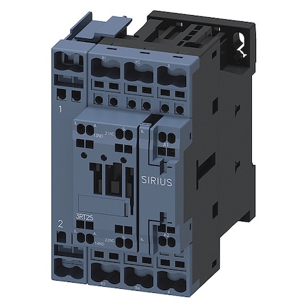 Siemens IEC Magnetic Contactor, 1NC/1NO, 230V AC, 4 P, Non-Reversing, Screw 3RT25262AP00