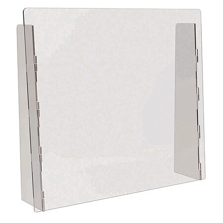 Deflecto Sneeze Guard, Polycarbonate, Clear PBCTPC2724F