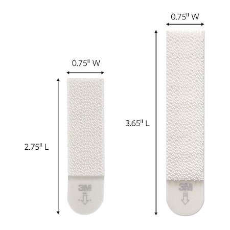 Command Hanging Strip, White, Foam, PK28 17209-28ES