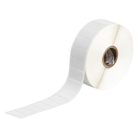 Brady Laboratory Label, White, Labels/Roll: 2500 THT-59-492-2.5-SC