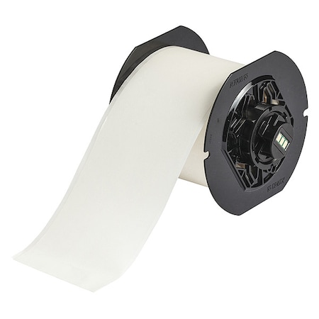 Brady Printer Label, White, Labels/Roll: Continuous B30C-3000-403-WT
