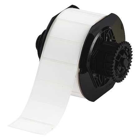 Brady Autoclave Label, White, Labels/Roll: 1500 B33-137-7425-AC