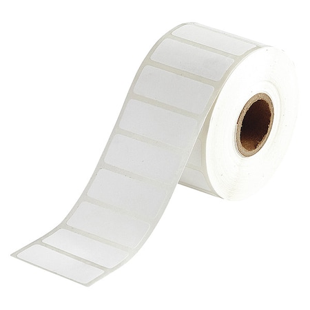 Brady Laboratory Label, White, Labels/Roll: 1500 THT-155-490-1.5-SC