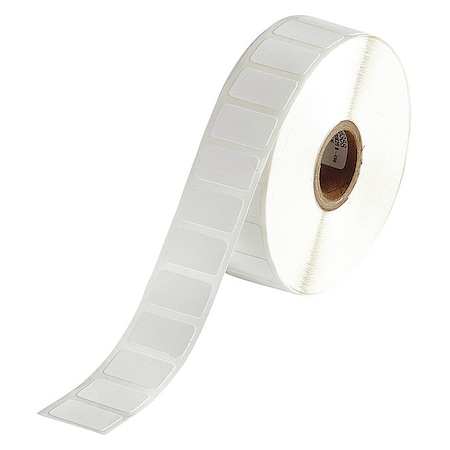 Brady Laboratory Label, White, Labels/Roll: 1500 THT-125-499-1.5-SC