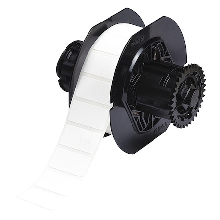 Brady Laboratory Label, White, Labels/Roll: 1500 B33-136-7425