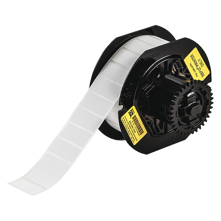 Brady Laboratory Label, White, Labels/Roll: 1500 B33-256-7425