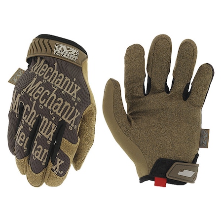Mechanix Wear The Original(R) Mechanics Gloves, Synthetic Leather Palm, TrekDry Back, 11, Brown MG-07-011