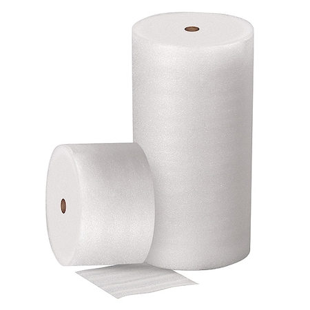 Zoro Select Packing Foam Roll, Perforated, 24" W 56KZ44