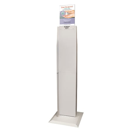 Bowman Dispensers Hand Sanitizer Floor Stand, 65 5/8" H KS022-0012