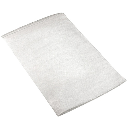 Zoro Select Foam Pouch, 1/8 in, 5x5 in, PK500 56KZ83