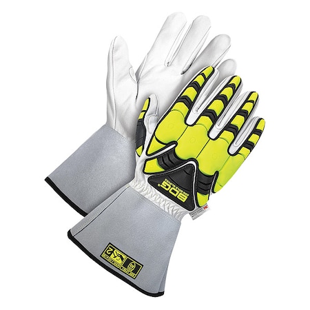 Bdg Cut-Resistant Leather Gloves, Cut Level A5 , 2XL 1 PR 20-9-1885-X2L