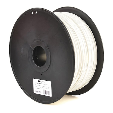 Polymaker Filament, PLA Material, 2.85mm dia., White RM-PL0144