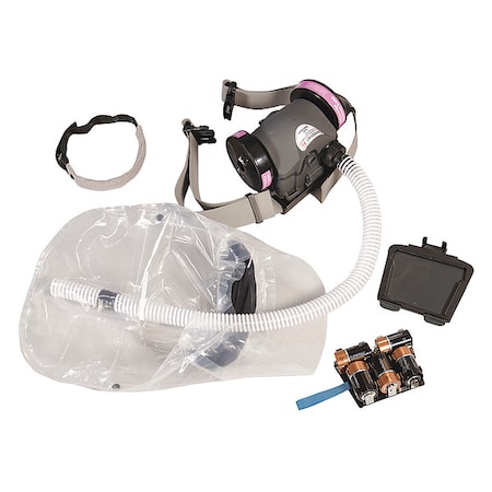 Ilc Dover PAPR System, Belt-Mounted, Adjustable, Universal SXL-HPEZA1