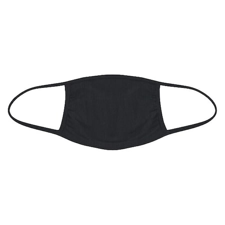 International Enviroguard Reusable Face Mask, 3-Ply, None, Black, Universal, 10 PK 2904B-PK