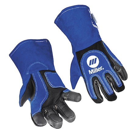 Miller Electric MIG/Stick Welding Gloves, PR 269615