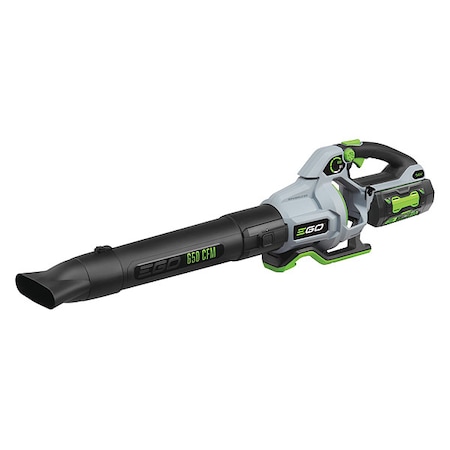 Ego POWER+ 56 V Battery Powered Leaf Blower Kit, 650 cfm, 180 mph, Battery Included, 65 dB(A) LB6504