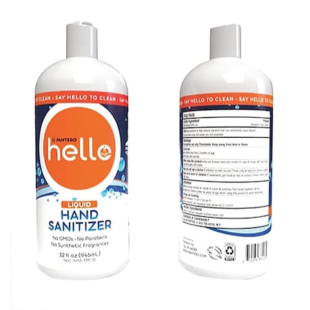 Pantero Hand Sanitizer, Liquid, 32 oz., PK16 JTL-4098