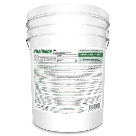 Vital Oxide Disinfectant and Sanitizer, 55 gal. Drum, Mild 8.698-112.0