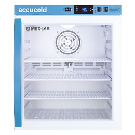 Accucold Refrigerator, 0.6A, 21-1/2" Overall Depth ARG1ML