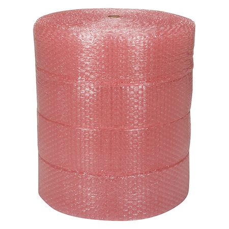 Zoro Select Bubble Rolls, 1/2 in, Pink 56LT82