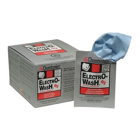 Chemtronics Presaturated Wipes, For Cables/Motors CP421