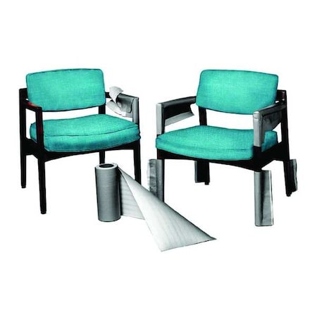 Zoro Select Cohesive Foam Roll, 250 ft. L, 13" W 56LU38