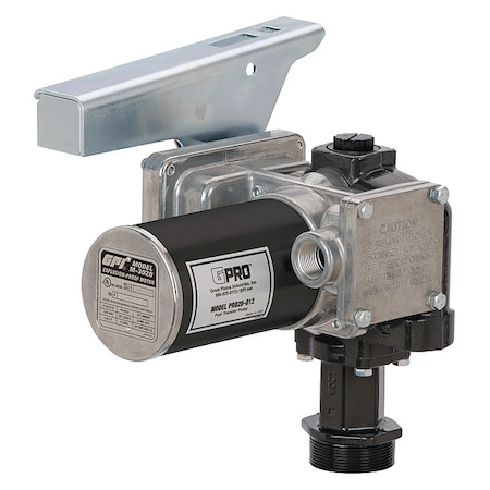 Gpi Fuel Transfer Pump, 12V DC, 20 Max. Flow Rate , 19/64 HP, 1 in NPT Inlet 501000-01