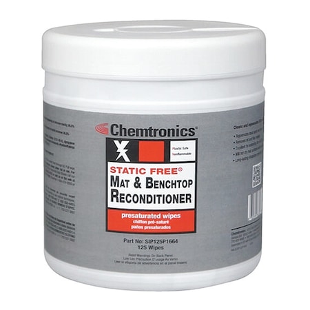 Chemtronics Detergent, 125 ct, 6 pH Max SIP125P1664