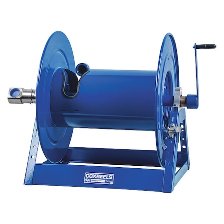 Coxreels Hand Crank Hose Reel, 250 ft, 1 1/2" ID 1185-3328-BUXX