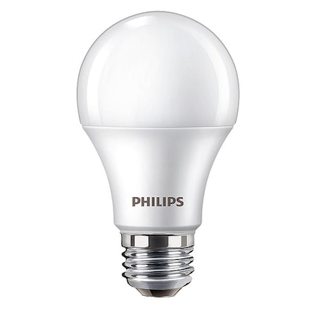 Philips LED, 10 W, A19, Medium Screw (E26) 10A19/CNG/850/FR/P/E26/ND 4/1CT