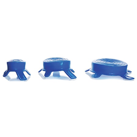 Kimble Chase Cap, 44 mm, 66 mm, 84 mm Dia, Blue, PK3 291110029