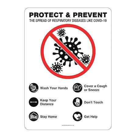 Stranco Decal, 14 in H, 10 in W, Vinyl, English, B702-1410-V B702-1410-V