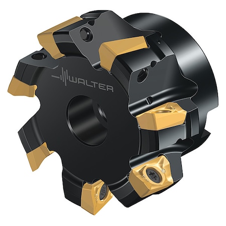 Walter Indexable Face Mill, 3 Inserts, 0.591 in Cut Depth M5130-040-B16-03-15