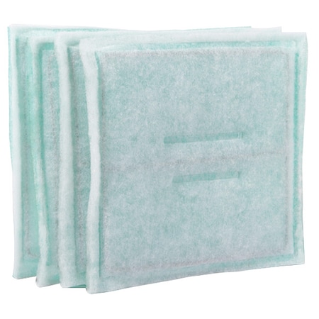 Extract-All AirFilter, 0.5inD, 12inH, 12inW, Ring RF-987-Panel4pk