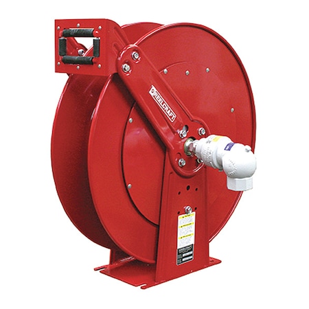 Reelcraft Hose Reel, Spring, No Hose, 75ft, 3/4"ID LPD83000 OLP