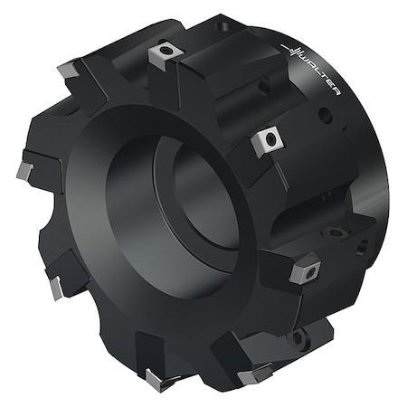Walter Indexable Face Mill, 8 Inserts, 0.315 in Cut Depth F2010.B.125.Z08.08.R751M