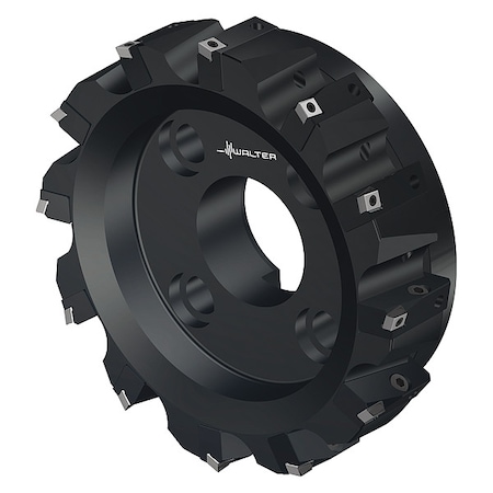Walter Indexable Face Mill, 12 Inserts, 0.315 in Cut Depth F2010.B.200.Z12.08.R751M