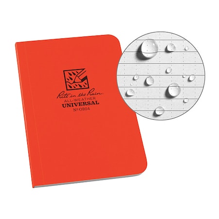 Rite In The Rain Notebook, Field Flex, 3-1/8" x 5" Size OR54