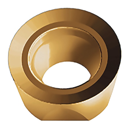 Walter Round Milling Insert, Round, 0.4720 in, ROMX, 0.2360 in ROMX1204M0-D57 WSM45X