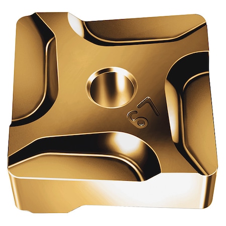 Walter Milling Insert, Square, Negative, 0  Degrees, SNEF, WKP35G SNEF120408R-B67 WKP35G