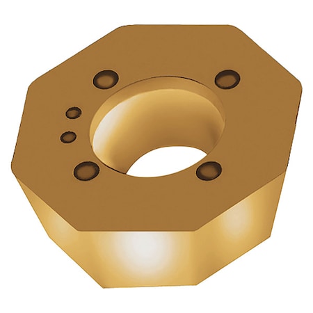 Walter Octagon Milling Insert, 5/8 in, ODMW, 1/32 in 7347328