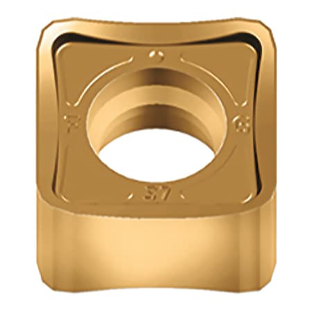 Walter Milling Insert, Square, Negative, 0  Degrees, SNGX, WKP35G SNGX1205ENN-F57 WKP35G